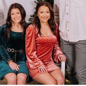 Forever 21 velvet dress